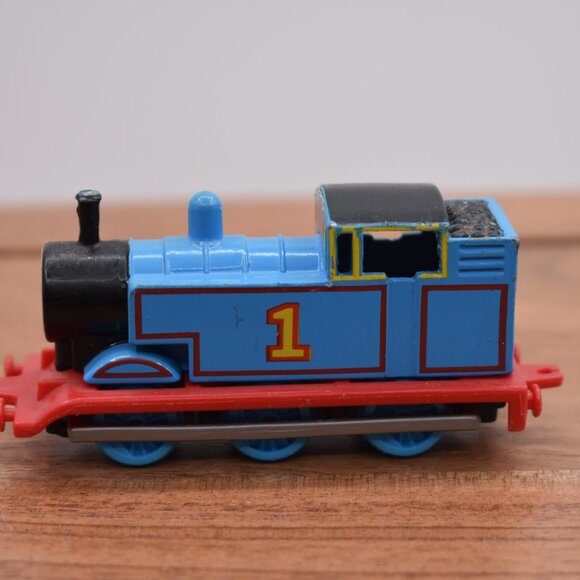 Thomas #1 Paper Face Vintage 1985 ERTL Diecast Train Thomas the Tank Engine - Picture 2 of 8